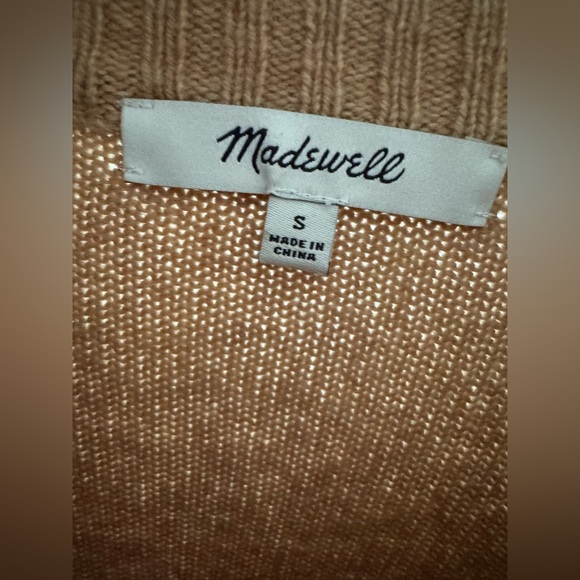 Madewell Clemence Cropped Cardigan Sweater size small - Picture 11 of 12